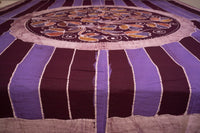 Designer Cotton Multicolor Batik Bedsheet (Double)