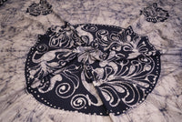 Crex Kalamkari Cotton Batik Bedsheet (Double)