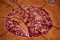 Crex Kalamkari Cotton Batik Bedsheet (Double)