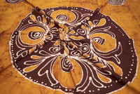 Crex Kalamkari Cotton Batik Bedsheet (Double)