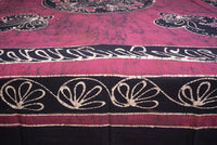 Crex Kalamkari Cotton Batik Bedsheet (Double)