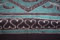 Crex Kalamkari Cotton Batik Bedsheet (Double)