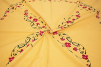 Cotton Ari Kantha Double Bedsheet