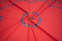 Cotton Ari Kantha Double Bedsheet