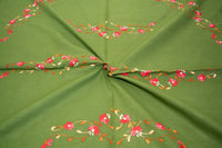 Cotton Ari Kantha Double Bedsheet
