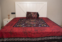 Cotton Handwork Batik Bedsheet (Double)