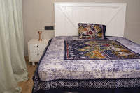 Cotton Handwork Batik Bedsheet (Double)