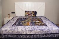 Cotton Handwork Batik Bedsheet (Double)