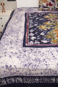 Cotton Handwork Batik Bedsheet (Double)