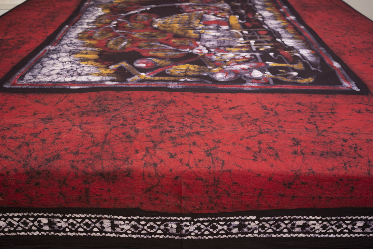 Cotton Handwork Batik Bedsheet (Double)