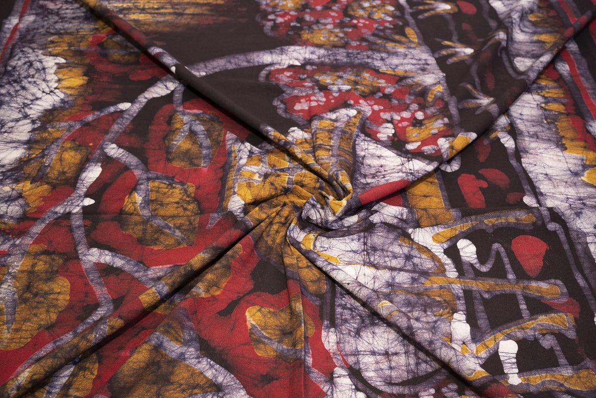 Cotton Handwork Batik Bedsheet (Double)