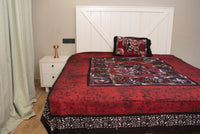 Cotton Handwork Batik Bedsheet (Double)