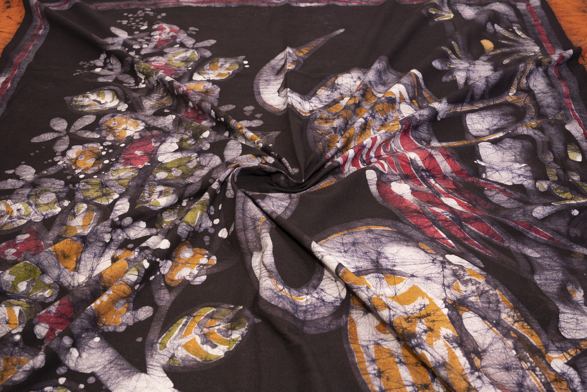 Cotton Handwork Batik Bedsheet (Double)