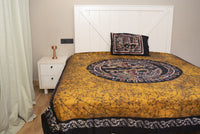 Cotton Handwork Batik Bedsheet (Double)