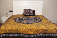 Cotton Handwork Batik Bedsheet (Double)