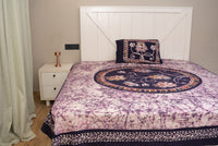 Cotton Handwork Batik Bedsheet (Double)