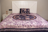 Cotton Handwork Batik Bedsheet (Double)