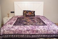 Cotton Handwork Batik Bedsheet (Double)