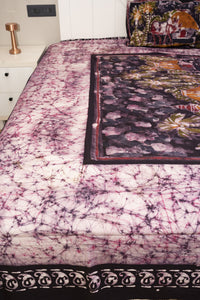 Cotton Handwork Batik Bedsheet (Double)