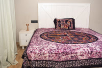 Cotton Handwork Batik Bedsheet (Double)