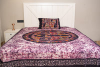 Cotton Handwork Batik Bedsheet (Double)