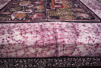 Cotton Handwork Batik Bedsheet (Double)