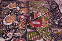 Cotton Handwork Batik Bedsheet (Double)