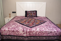 Cotton Handwork Batik Bedsheet (Double)