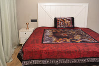 Cotton Handwork Batik Bedsheet (Double)