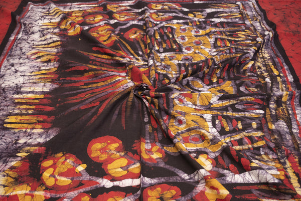 Cotton Handwork Batik Bedsheet (Double)