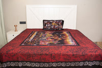 Cotton Handwork Batik Bedsheet (Double)