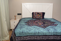 Cotton Handwork Batik Bedsheet (Double)