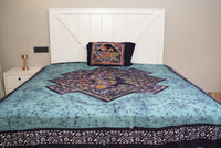 Cotton Handwork Batik Bedsheet (Double)