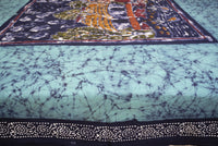 Cotton Handwork Batik Bedsheet (Double)