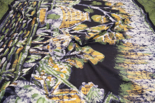 Cotton Handwork Batik Bedsheet (Double)