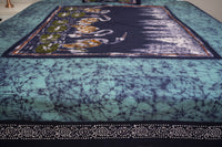 Cotton Handwork Batik Bedsheet (Double)