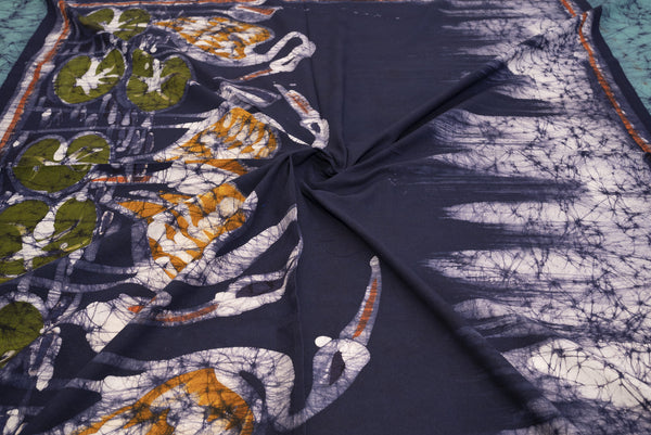 Cotton Handwork Batik Bedsheet (Double)