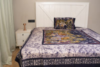 Cotton Handwork Batik Bedsheet (Double)