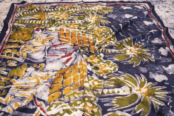 Cotton Handwork Batik Bedsheet (Double)