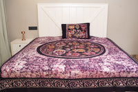 Cotton Handwork Batik Bedsheet (Double)
