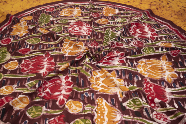 Cotton Handwork Batik Bedsheet (Double)
