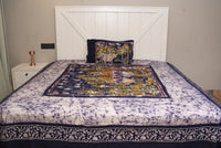 Cotton Handwork Batik Bedsheet (Double)