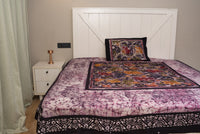 Cotton Handwork Batik Bedsheet (Double)