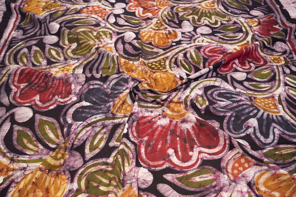Cotton Handwork Batik Bedsheet (Double)
