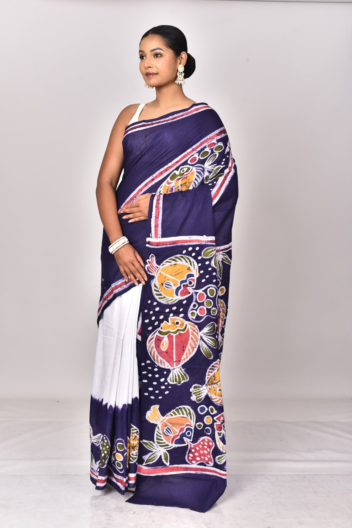 COTTON HANDBATIK SAREE