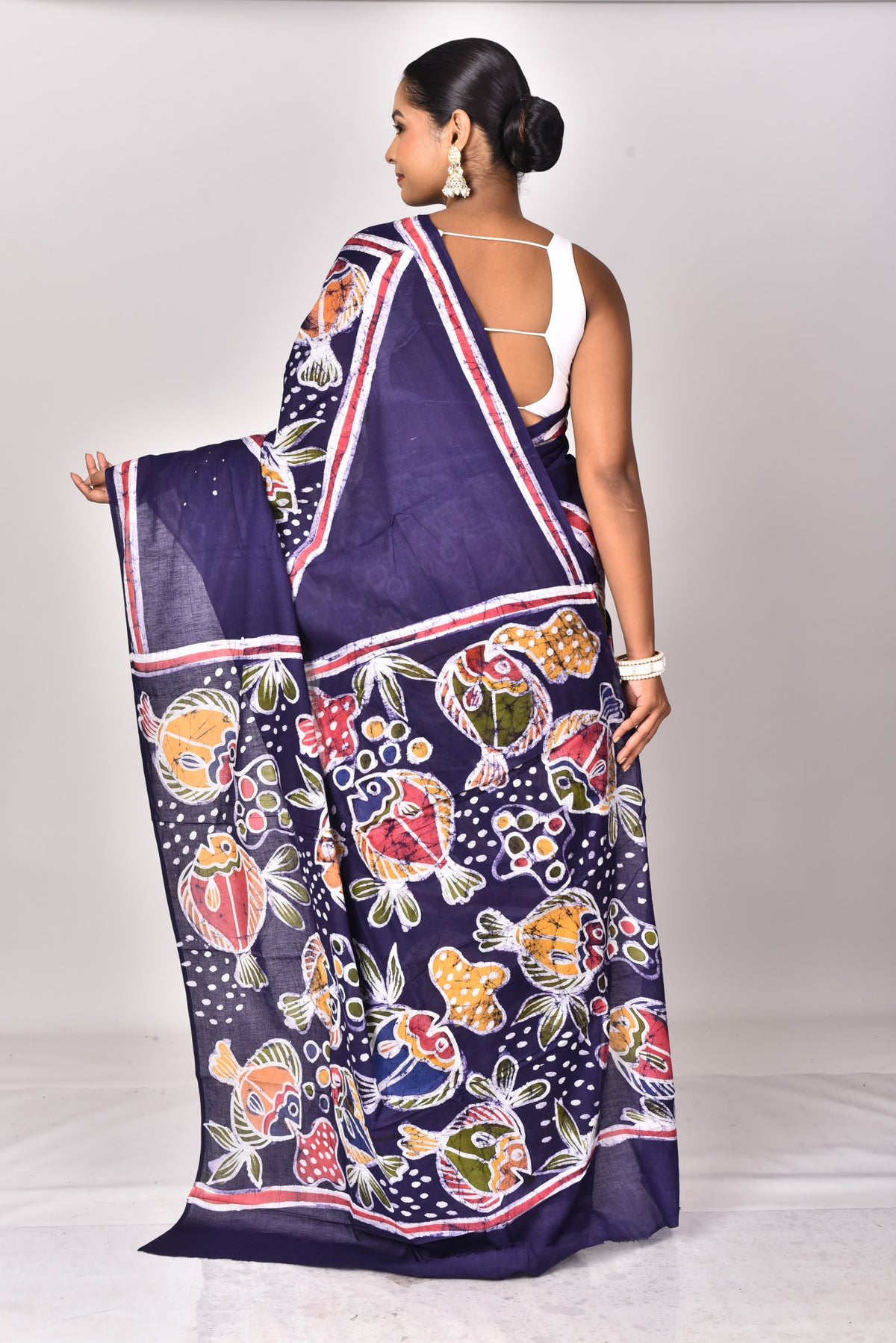 COTTON HANDBATIK SAREE