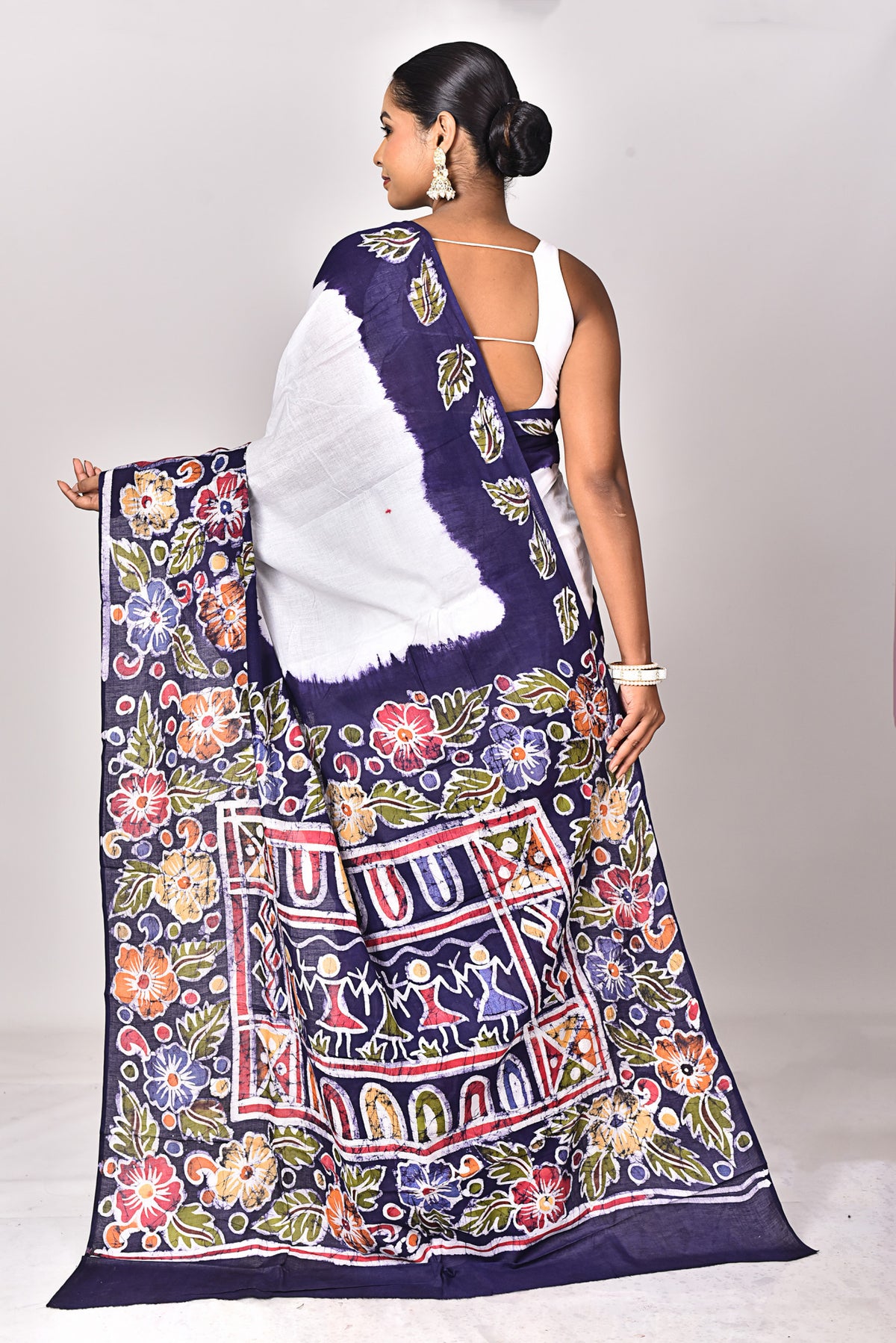 COTTON HANDBATIK SAREE