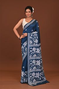 Blended Silk Kantha Saree