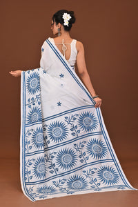 Blended Silk Kantha Saree