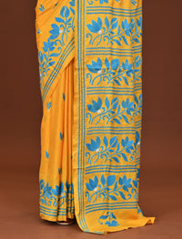 Blended Silk Kantha Saree